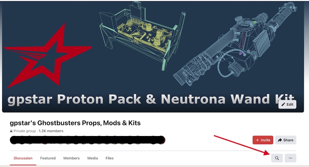 FB Group Search Option