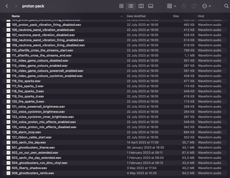 audio example