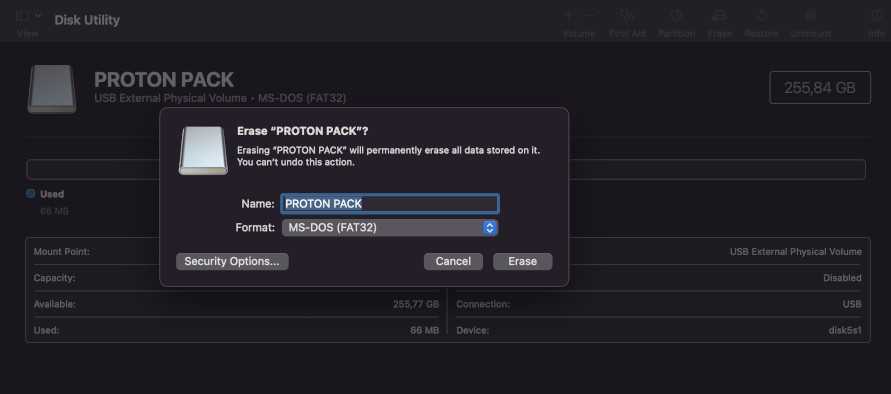 Mac and Linux Formatting
