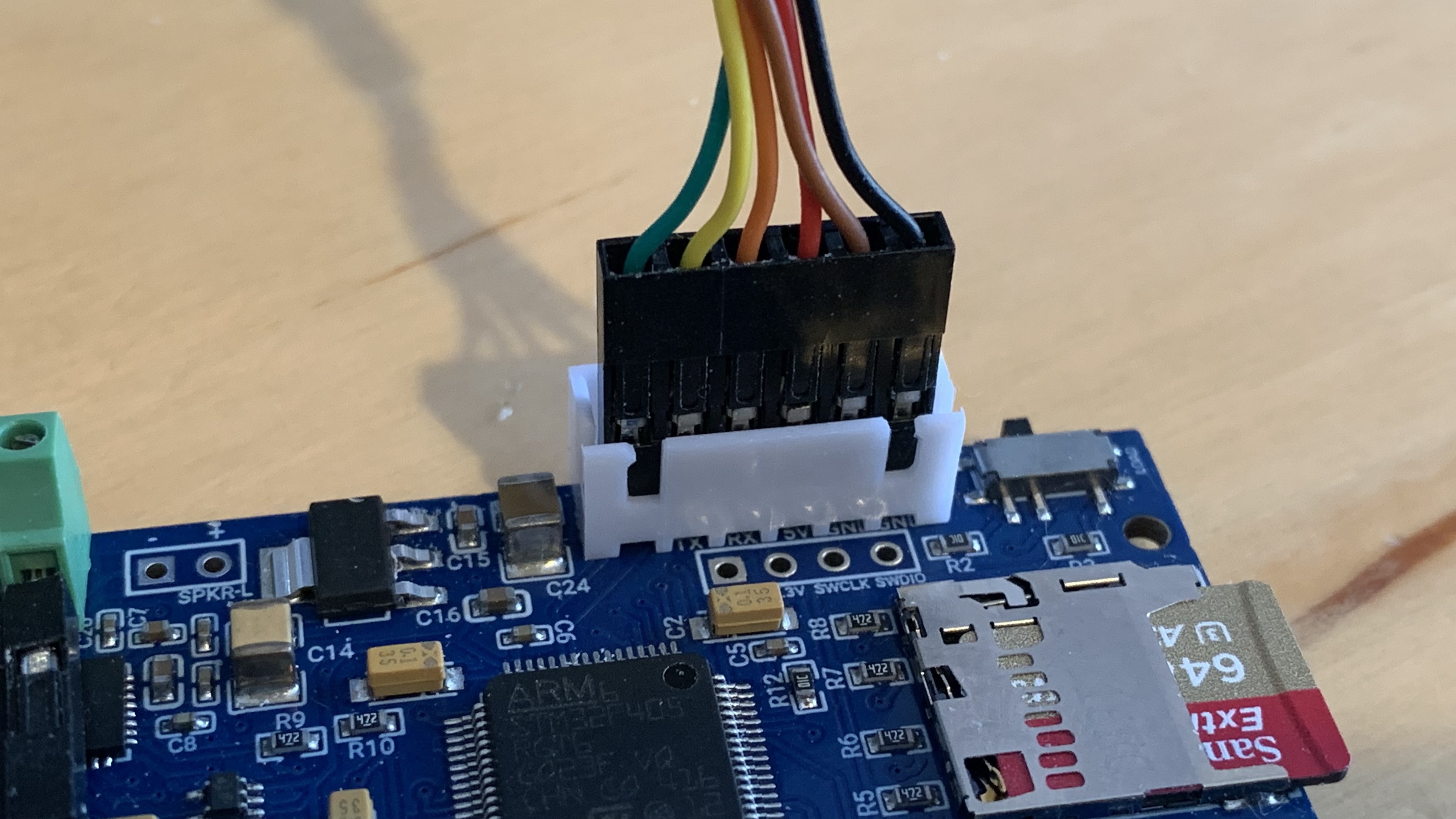 UART GPStar Audio Connection